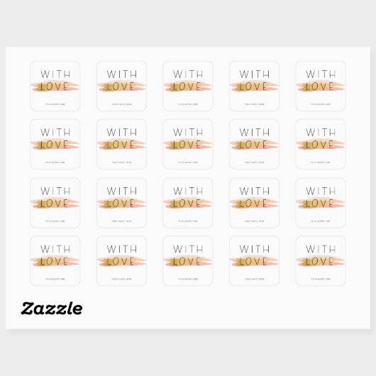 Personalized Gift Stickers (Feuille)