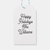 Personalized Gift Tag Cadeaulabel (Achterkant)