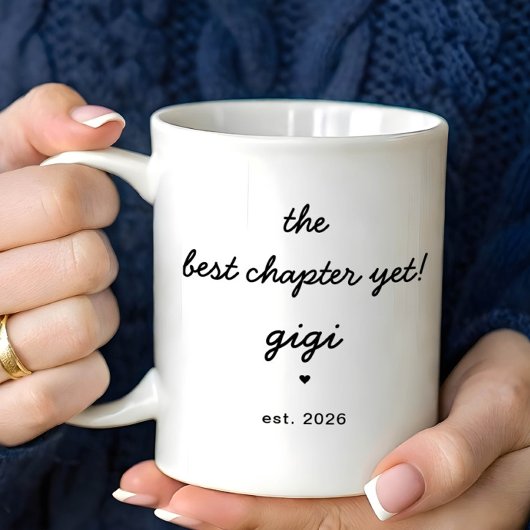 Personalized Gigi Mug Best Chapter Yet