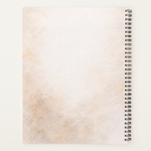 Personalized Giraffe Planner (Achterkant)