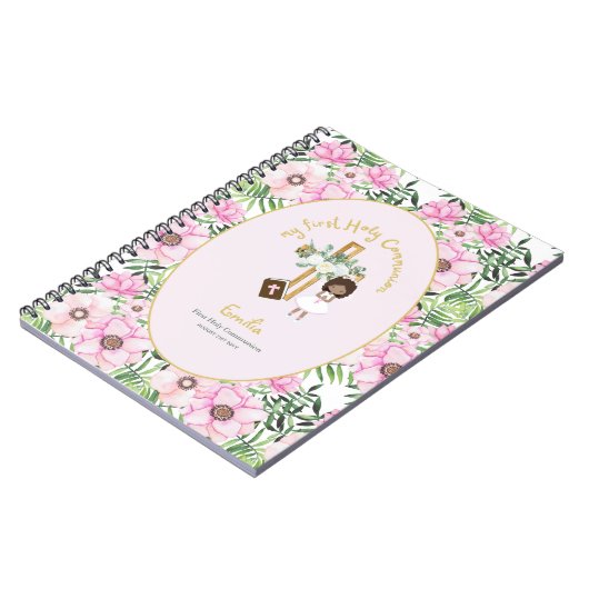 Personalized Girls Prayer Journal or Bible Study  (Côté gauche)