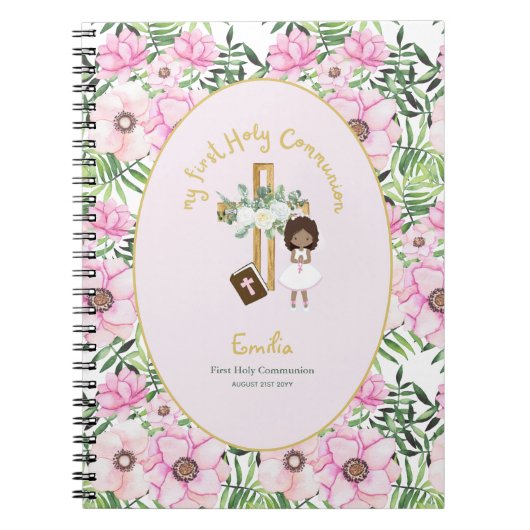 Personalized Girls Prayer Journal or Bible Study  (Devant)