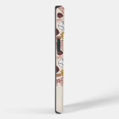 Personalized Girly Baseball Bow Pattern Phone Case (Achterkant / Rechts)