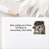 Personalized Gnome Return Address Labels (Insitu)