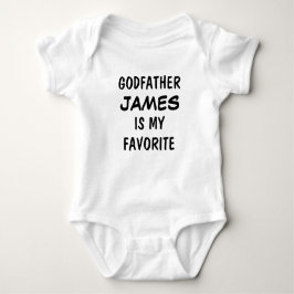 Personalized Godfather is My Favorite  Romper