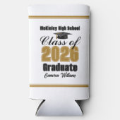 Personalized Gold Class of 2026 Graduation Party (Voorkant)