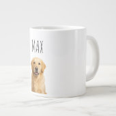 Personalized Golden Retriever Coffee Mug — "Max" N (Devant droit)