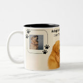 Personalized Golden Retriever Mom Mug – Custom (Gauche)