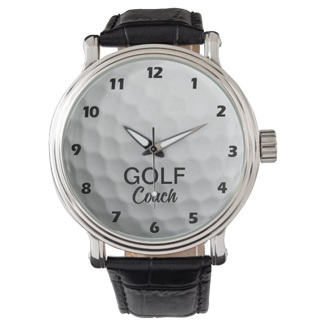Personalized Golf Coach Horloge (Voorkant)