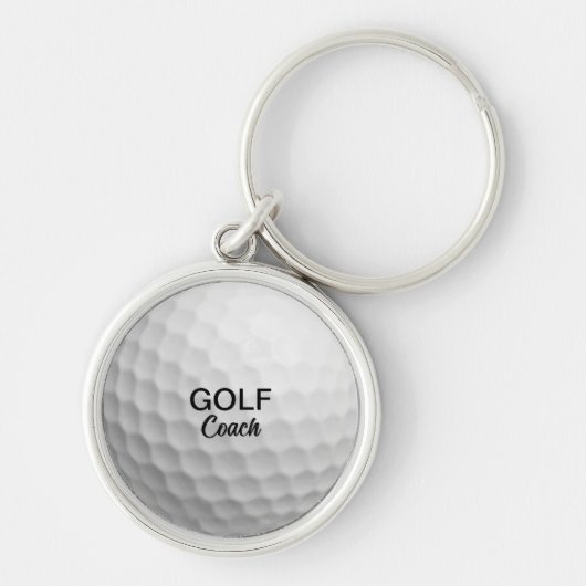 Personalized Golf Coach Sleutelhanger (Voorkant)