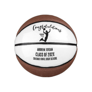 Personalized Graduation Basketball, Name Basketbal