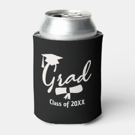 Personalized Graduation Beer Cooler, Custom Year  Blikjeskoeler