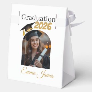 Personalized Graduation Favor Bags Class of 2026 Bedankdoosjes