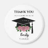 Personalized graduation favors with magnet (Devant)