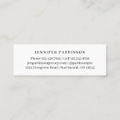 Personalized Graduation Graduate Name Contactkaartje (Achterkant)