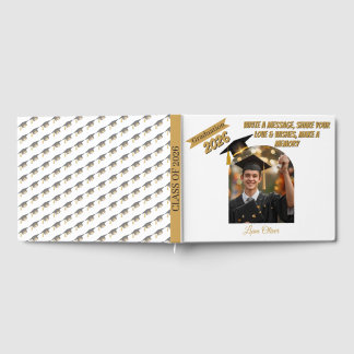 Personalized Graduation Guestbook & Wishes Book Gastenboek