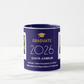Personalized Graduation Mug with Text and Photos (Centre)
