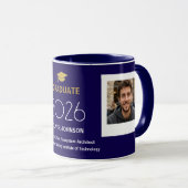 Personalized Graduation Mug with Text and Photos (Devant droit)