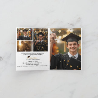 Personalized Graduation Party Photo Invitation