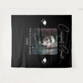 Personalized Graduation Photo Banner Class of 2026 Wandkleed (Voorkant (horizontaal))