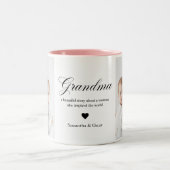 Personalized Grandma Photo Mug Custom Grandmother  (Centre)