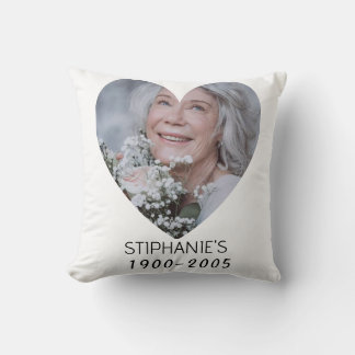 Personalized Grandma Pillow – Photo, Name & Year  Kussen