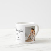 Personalized Grandpa Photo Custom Grandfather Espresso Kop (Voorkant rechts)