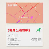 Personalized Great Dane Store (Devant & derrière)