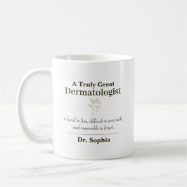 Personalized Great Dermatologist Appreciation Gift Koffiemok