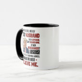 Personalized Great Husband Mug | Custom Name (Devant gauche)
