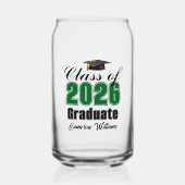 Personalized Green Class of 2026 Graduation (Recto)
