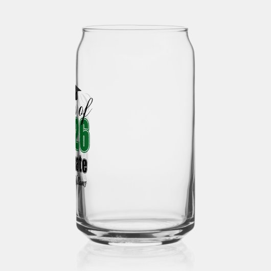 Personalized Green Class of 2026 Graduation (Gauche)