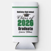 Personalized Green Class of 2026 Graduation Party (Voorkant)