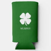 Personalized Green Four Leaf Clover Irish (Voorkant)