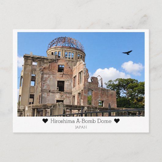 Personalized, Greetings from Hiroshima, Japan Briefkaart (Voorkant)