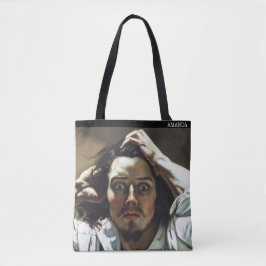 Personalized Gustave Courbet Desperate Man Draagtas