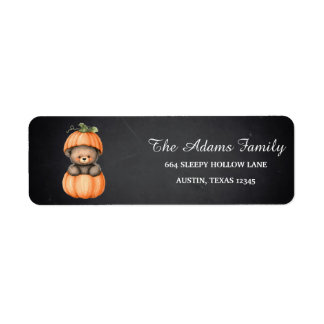 Personalized Halloween Chalkboard Little Pumpkin L Etiket