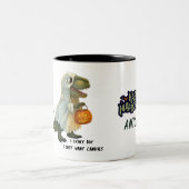 Personalized Halloween Dinosaur Mug (Centre)