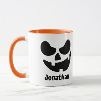 Personalized Halloween Pumpkin Mug