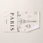 Personalized Hand Towel | Spa-Style Bathroom Decor (Serviette à main)