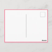 Personalized Happy Easter Lollipop Candy Photo Briefkaart (Achterkant)