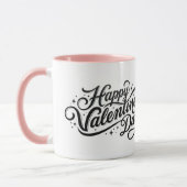 Personalized Happy Valentine's Day Custom Mug (Gauche)