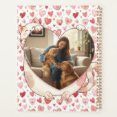 Personalized Heart Cat Hug Photo Planner  (Dos)