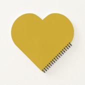 Personalized Heart Shaped Notebook with Custom Tex Notitieboek (Achterkant)