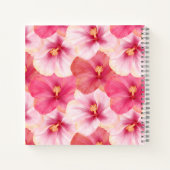 Personalized Hibiscus Floral Journal Notitieboek (Achterkant)