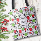Personalized Holiday Tote Bag – Message & Name