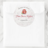 Personalized Homemade Salsa Canning Stickers (Sac)