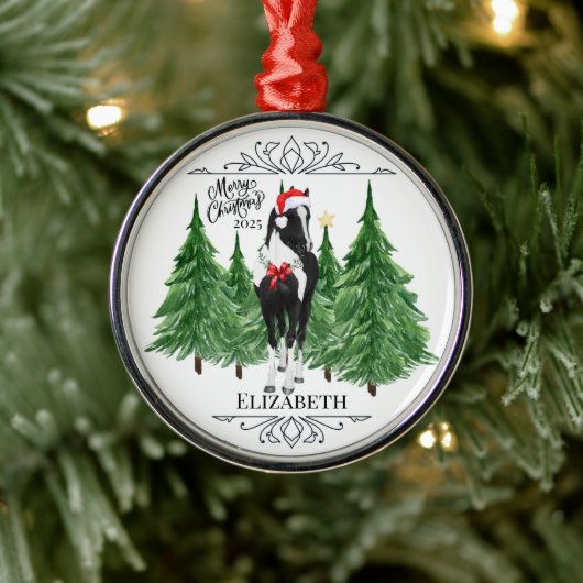 Personalized Horse Christmas Ornament Keepsake (Boom)