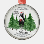 Personalized Horse Christmas Ornament Keepsake (Voorkant)