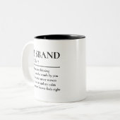 Personalized Husband Mug Newlyweds Gift for Wife (Devant gauche)